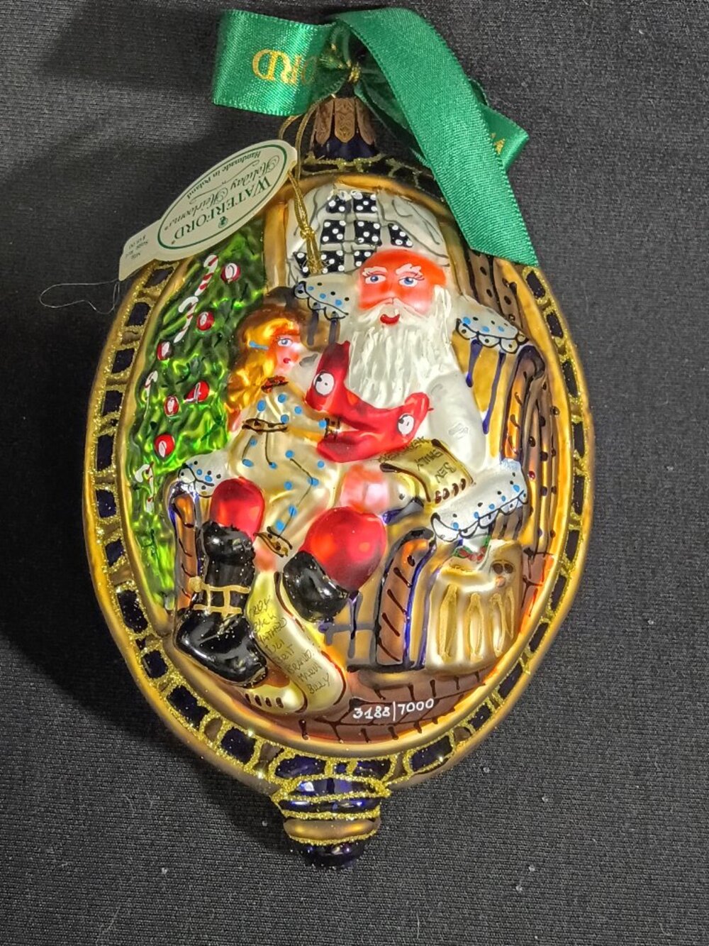 Waterford Christmas Wish List 5th Edition Limited Ornament #3188/7000